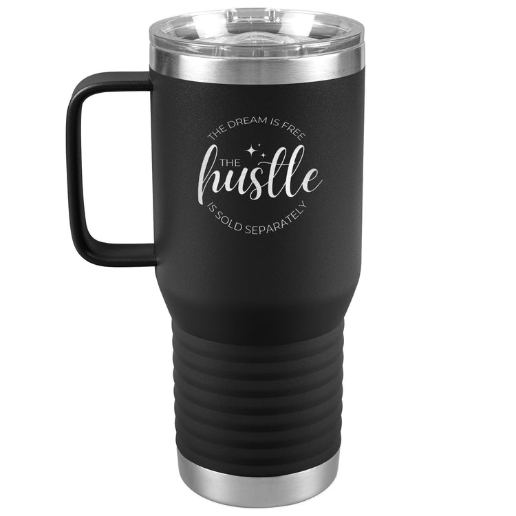 Hustle Sold Separately Etched Tumbler Mug