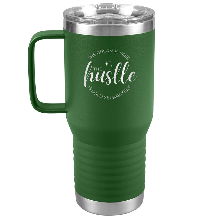 Hustle Sold Separately Etched Tumbler Mug