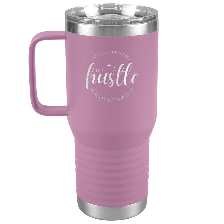 Hustle Sold Separately Etched Tumbler Mug