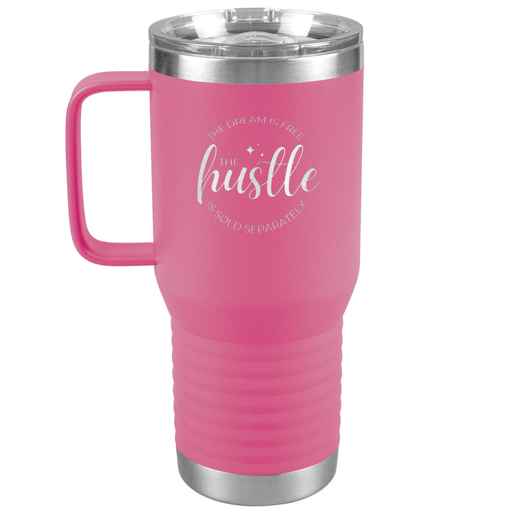 Hustle Sold Separately Etched Tumbler Mug