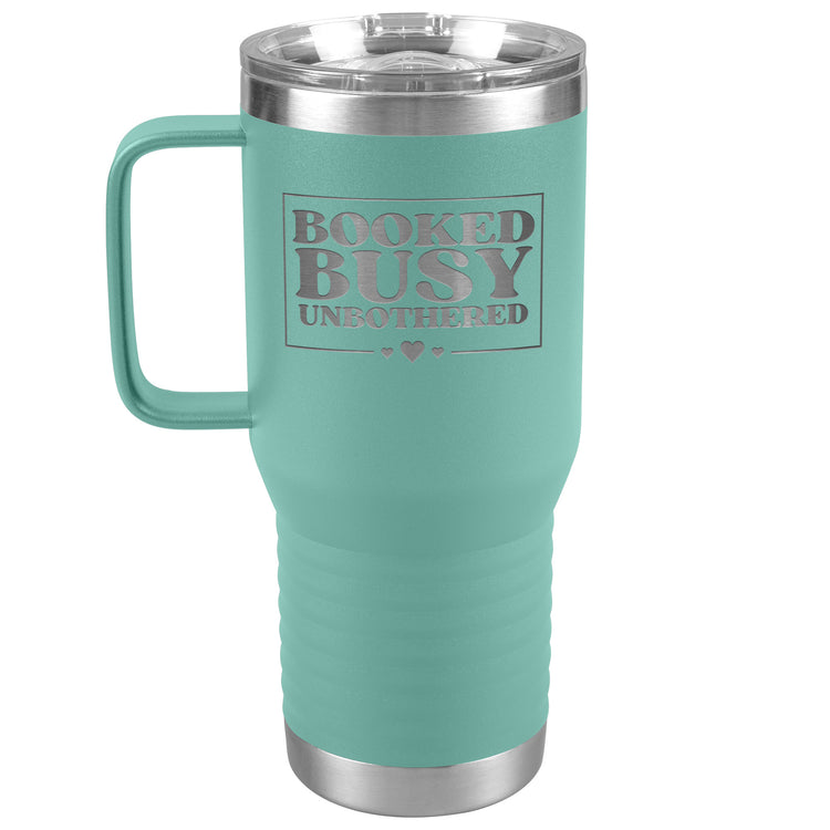 Unbothered Etched Tumbler Mug