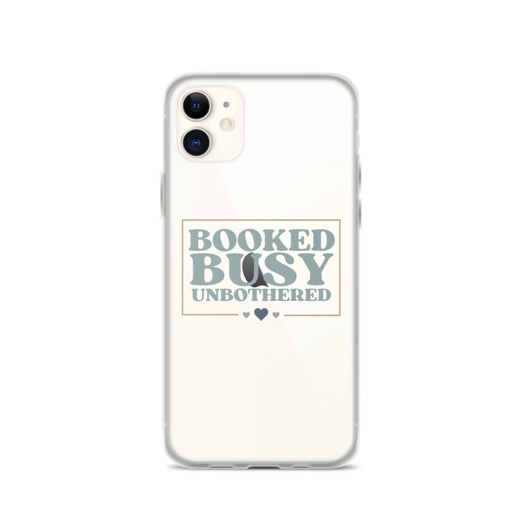 Unbothered Clear Case for iPhone®