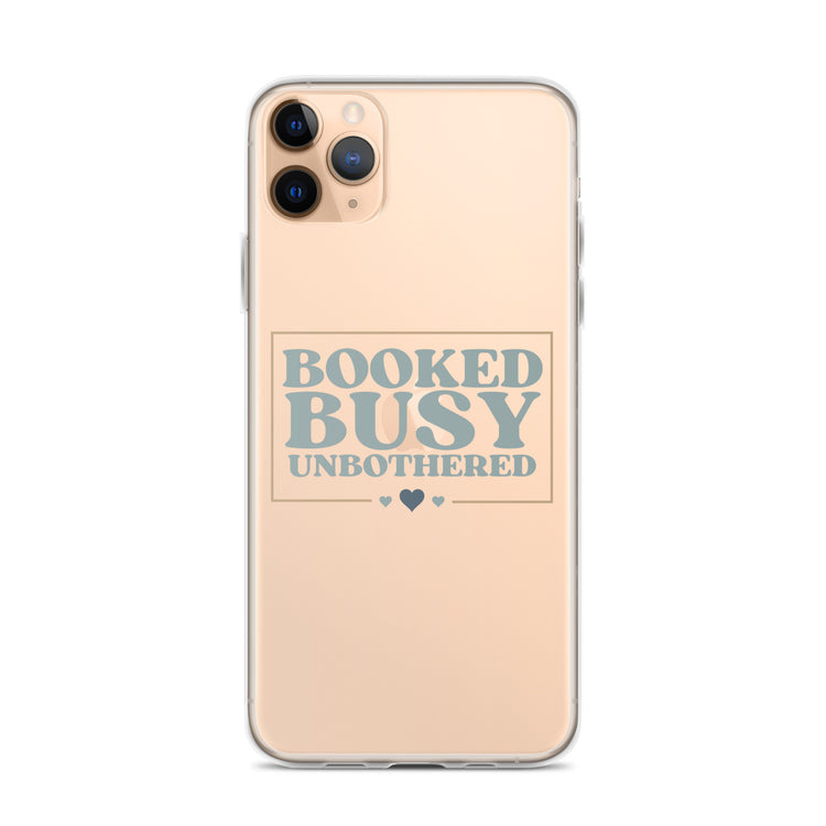 Unbothered Clear Case for iPhone®