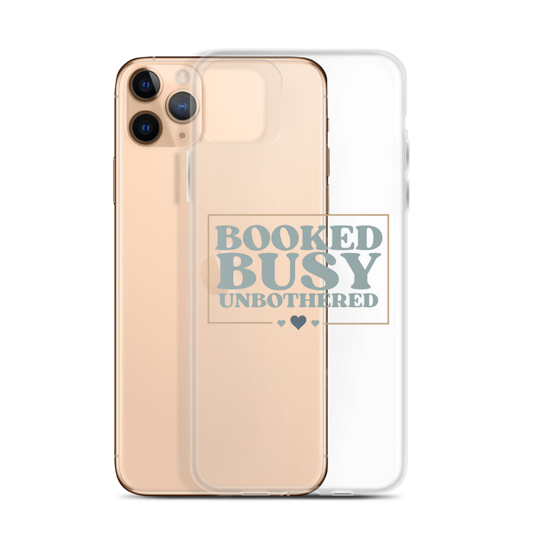 Unbothered Clear Case for iPhone®