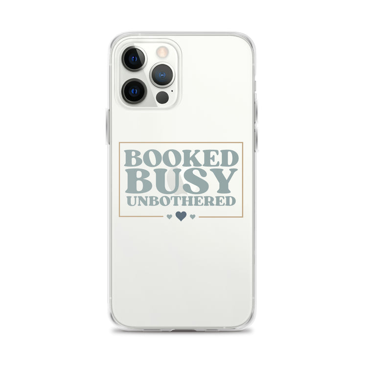 Unbothered Clear Case for iPhone®