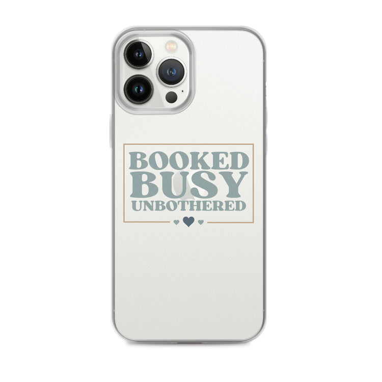 Unbothered Clear Case for iPhone®
