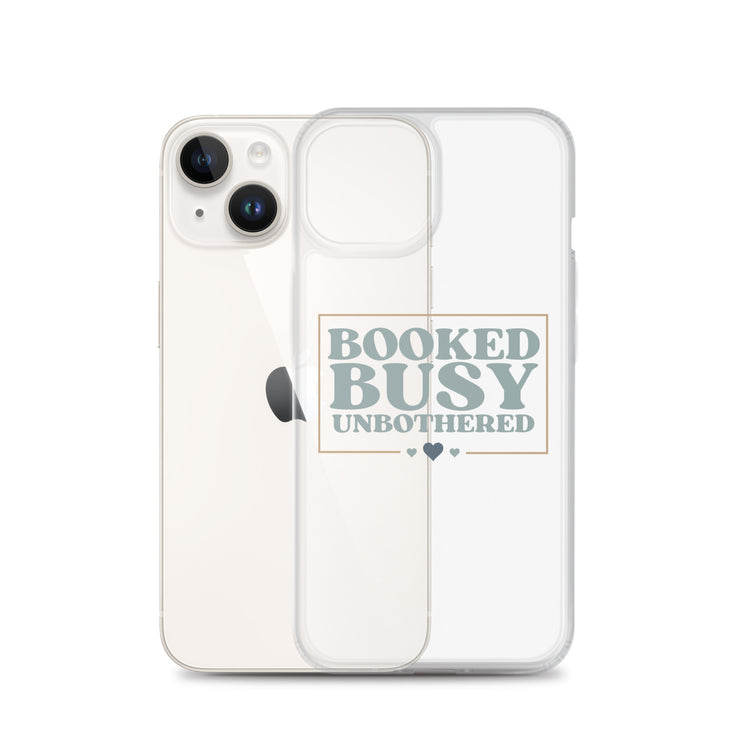 Unbothered Clear Case for iPhone®