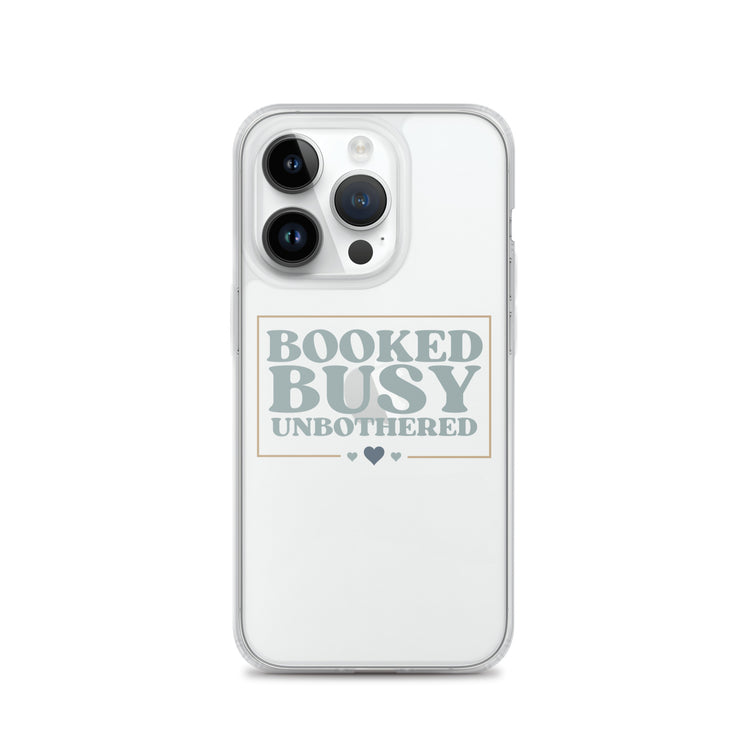 Unbothered Clear Case for iPhone®