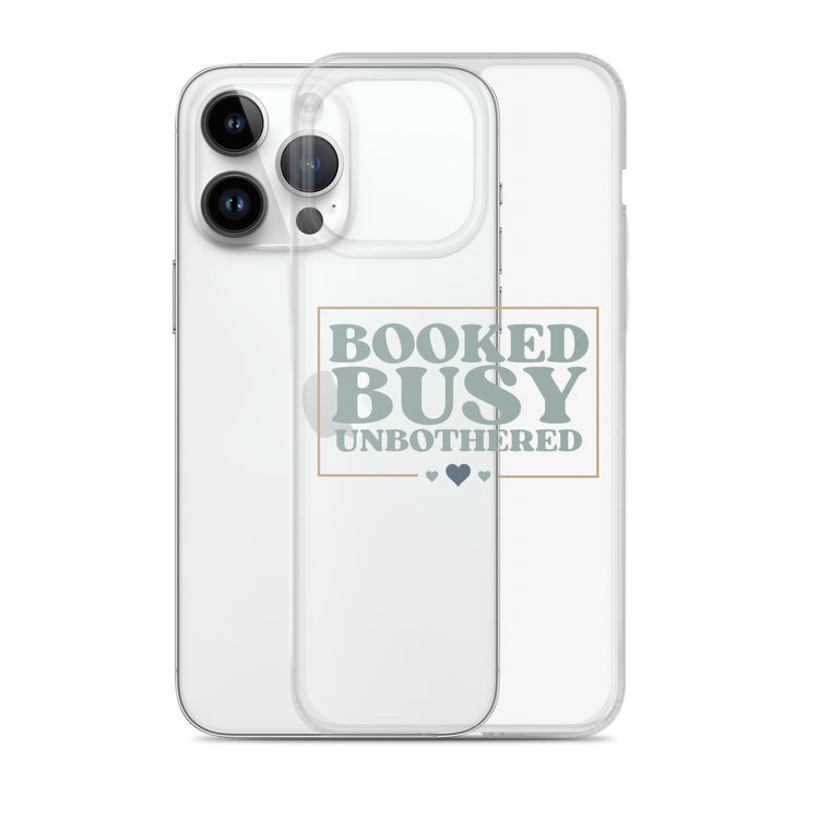 Unbothered Clear Case for iPhone®