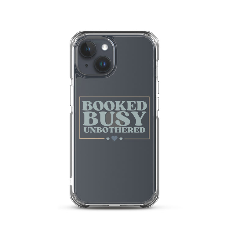 Unbothered Clear Case for iPhone®