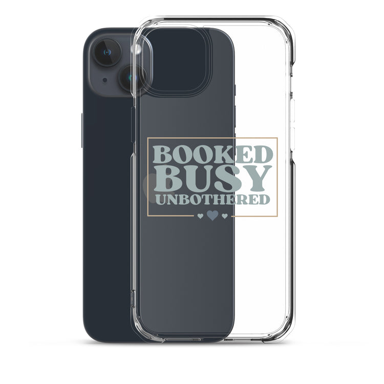 Unbothered Clear Case for iPhone®