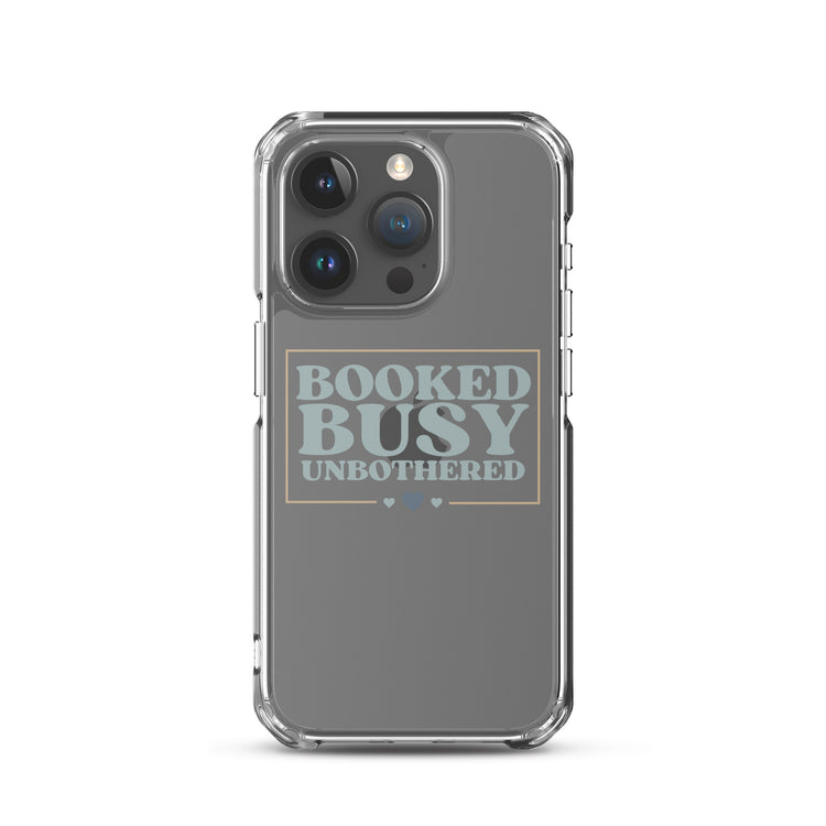 Unbothered Clear Case for iPhone®