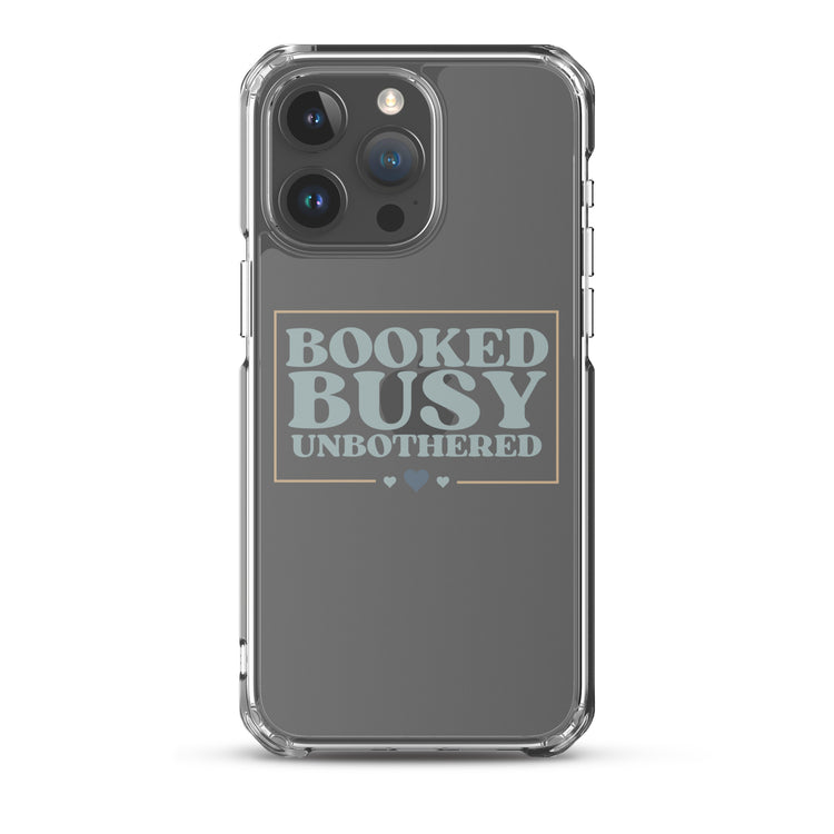 Unbothered Clear Case for iPhone®