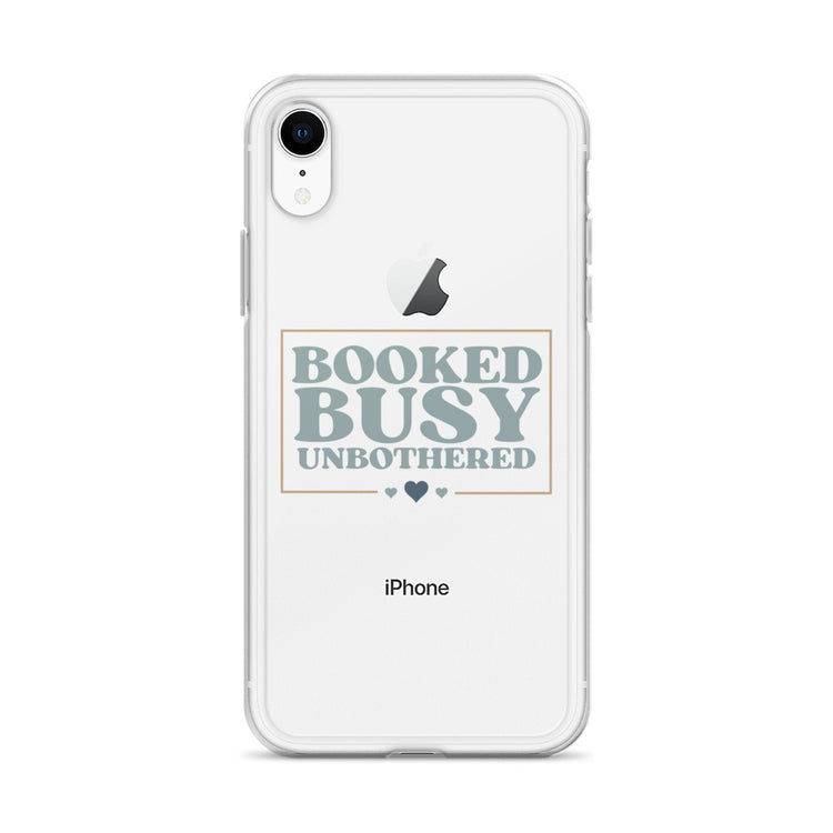 Unbothered Clear Case for iPhone®