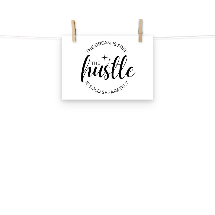 Hustle Sold Separately Poster