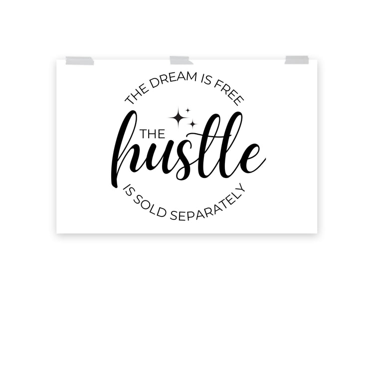 Hustle Sold Separately Poster