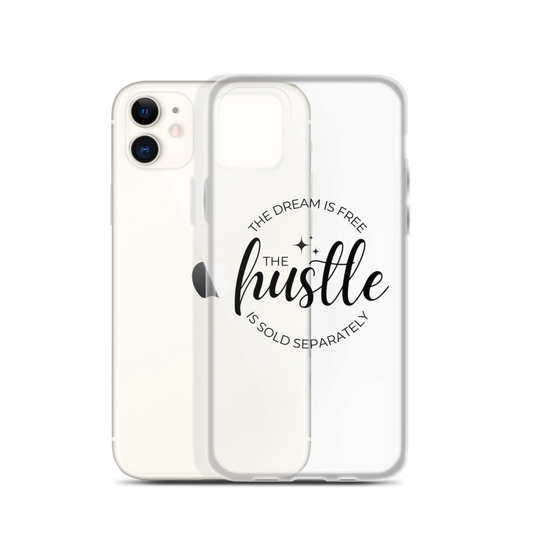 Hustle Sold Separately Clear Case for iPhone®