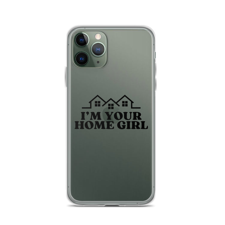 Home Girl Clear Case for iPhone®