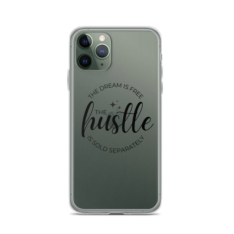 Hustle Sold Separately Clear Case for iPhone®