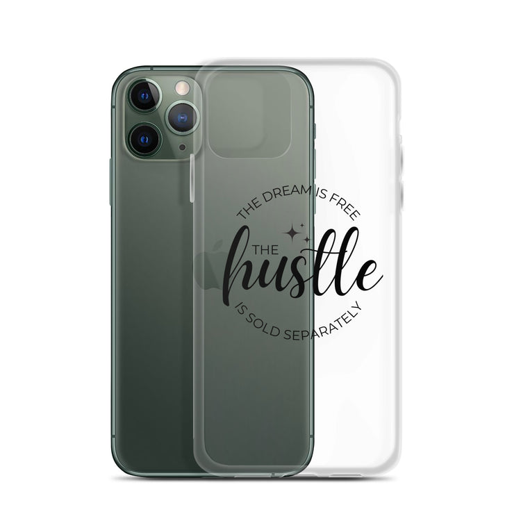 Hustle Sold Separately Clear Case for iPhone®