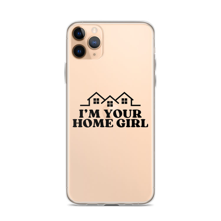 Home Girl Clear Case for iPhone®