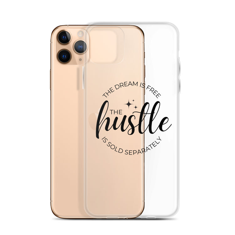 Hustle Sold Separately Clear Case for iPhone®