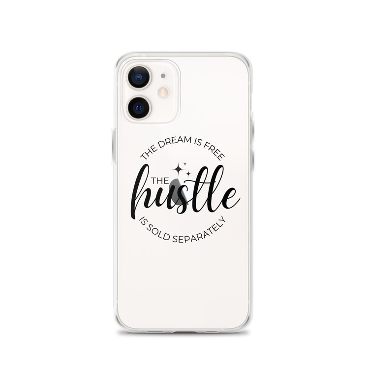 Hustle Sold Separately Clear Case for iPhone®