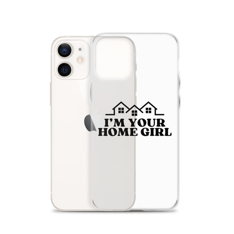 Home Girl Clear Case for iPhone®