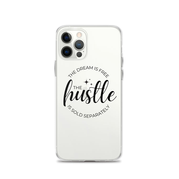 Hustle Sold Separately Clear Case for iPhone®