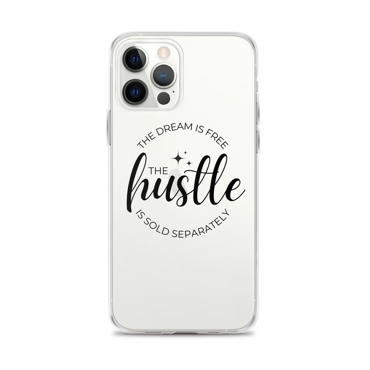 Hustle Sold Separately Clear Case for iPhone®