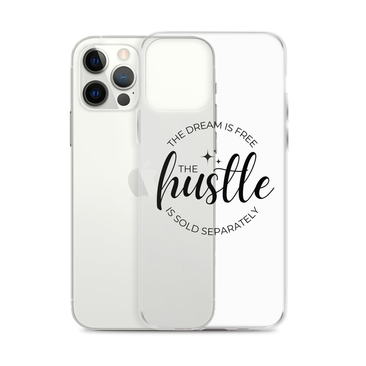 Hustle Sold Separately Clear Case for iPhone®