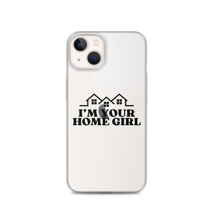 Home Girl Clear Case for iPhone®