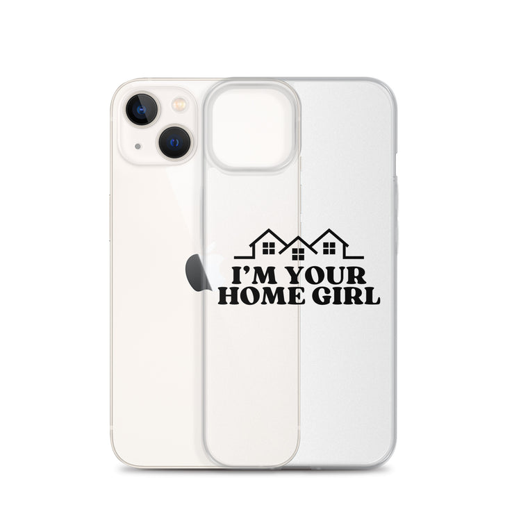 Home Girl Clear Case for iPhone®