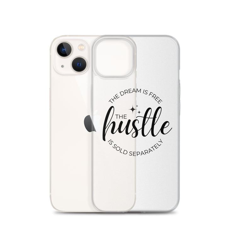 Hustle Sold Separately Clear Case for iPhone®