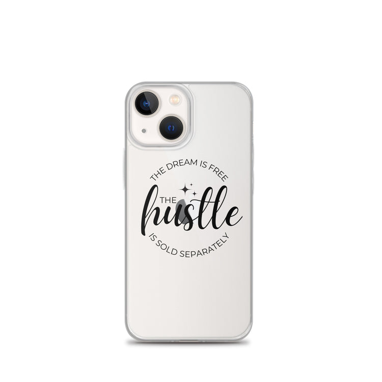 Hustle Sold Separately Clear Case for iPhone®