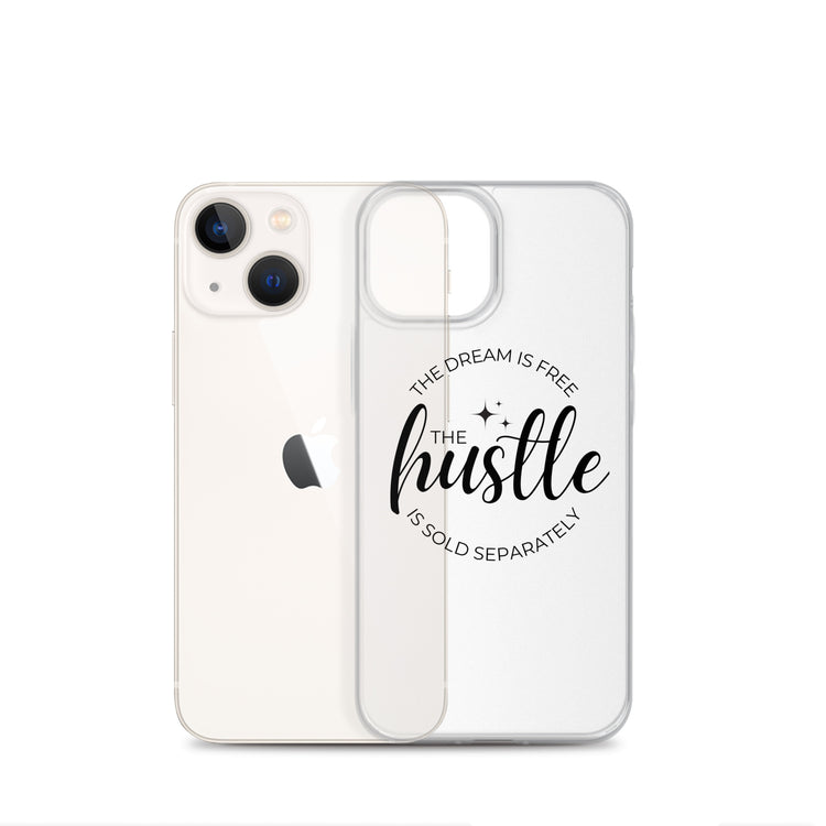 Hustle Sold Separately Clear Case for iPhone®