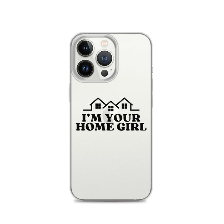 Home Girl Clear Case for iPhone®