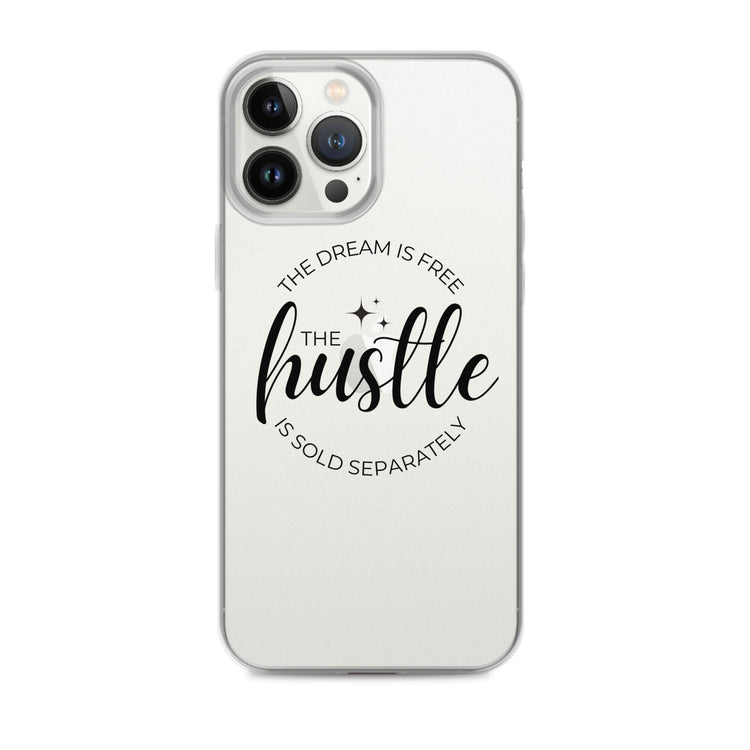 Hustle Sold Separately Clear Case for iPhone®