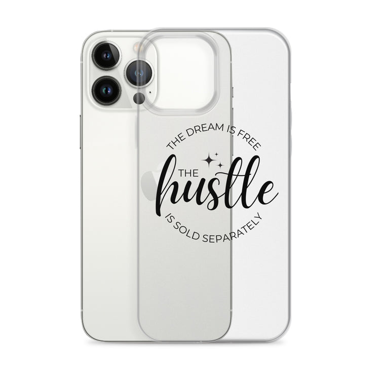 Hustle Sold Separately Clear Case for iPhone®