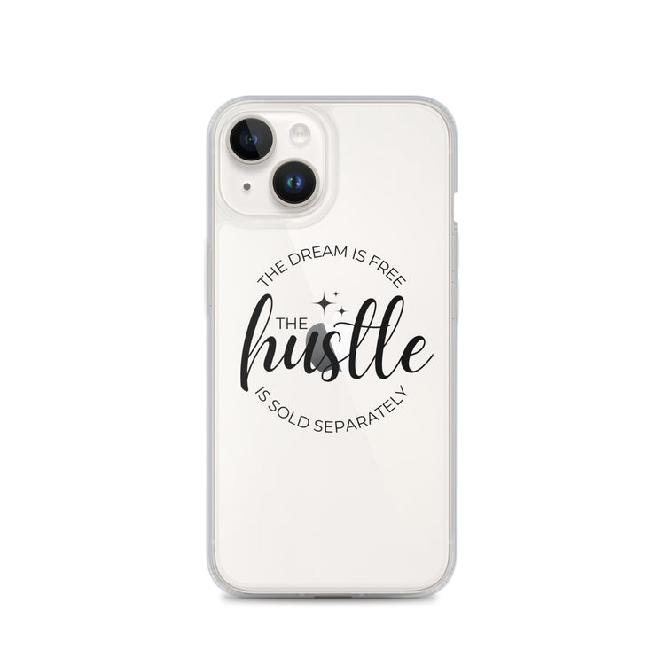 Hustle Sold Separately Clear Case for iPhone®