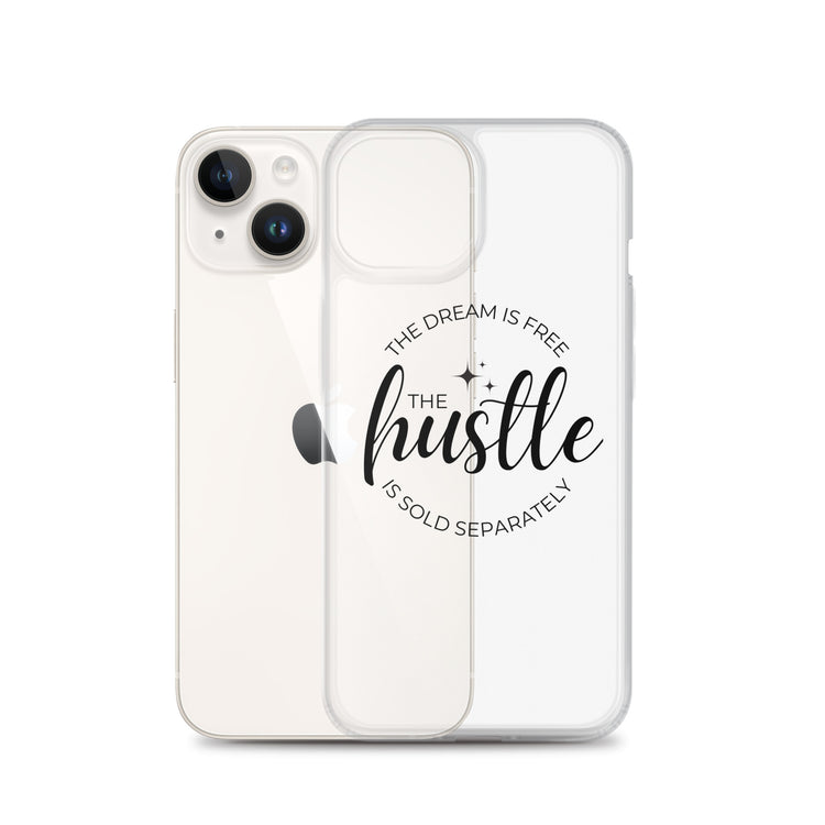 Hustle Sold Separately Clear Case for iPhone®