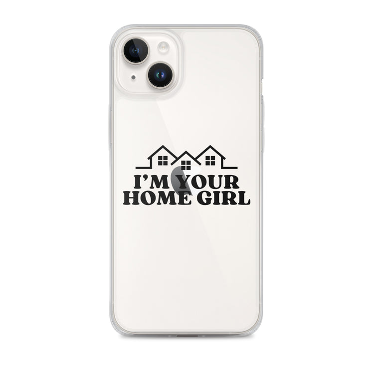 Home Girl Clear Case for iPhone®