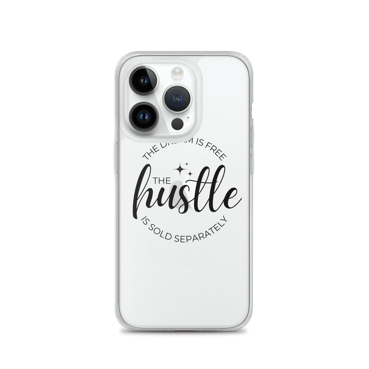 Hustle Sold Separately Clear Case for iPhone®