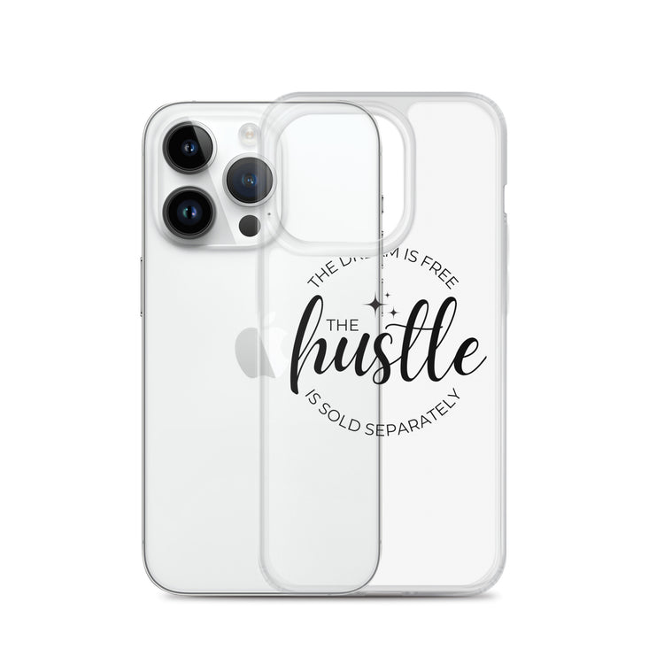 Hustle Sold Separately Clear Case for iPhone®