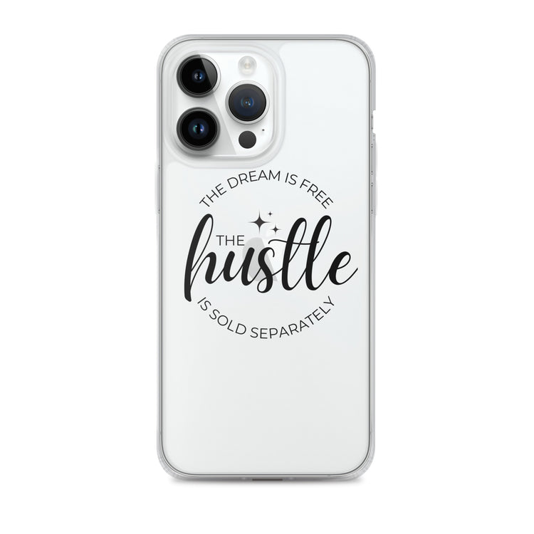 Hustle Sold Separately Clear Case for iPhone®