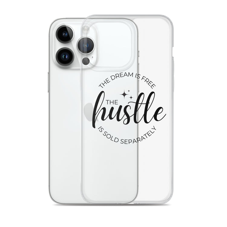 Hustle Sold Separately Clear Case for iPhone®