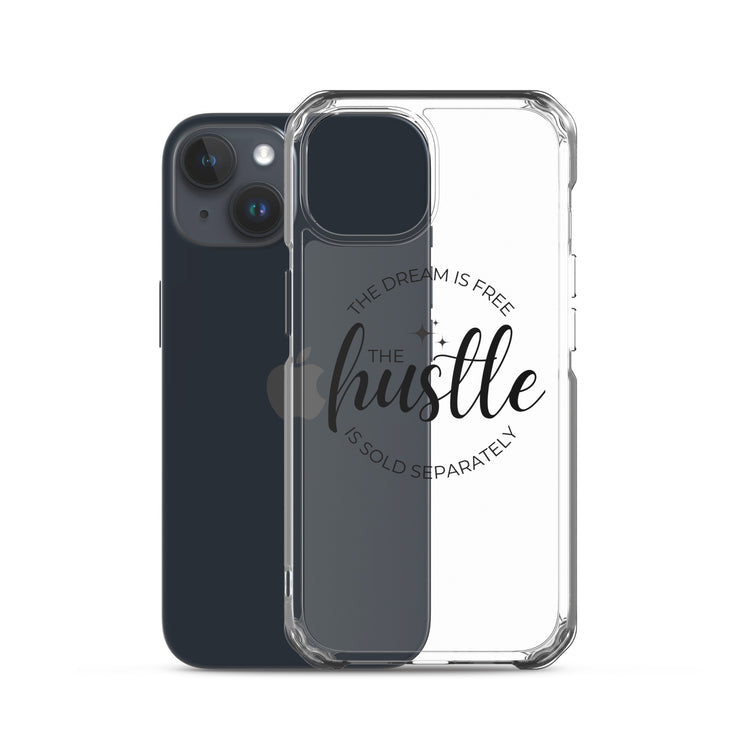 Hustle Sold Separately Clear Case for iPhone®