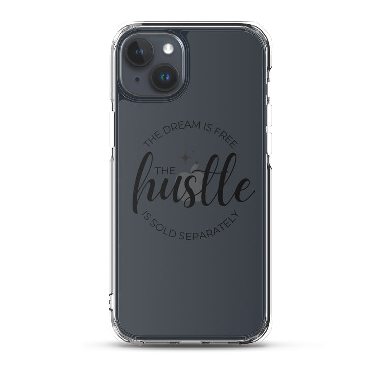 Hustle Sold Separately Clear Case for iPhone®