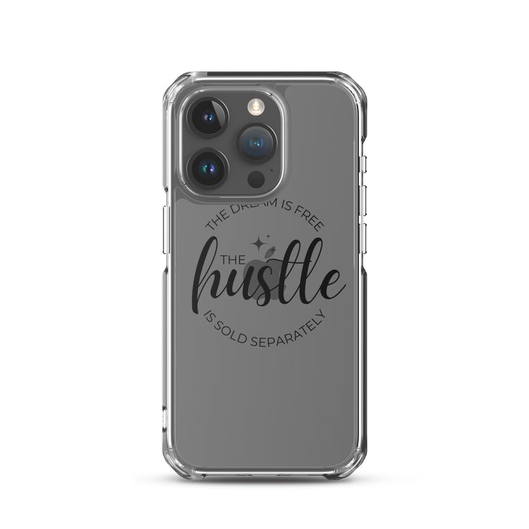 Hustle Sold Separately Clear Case for iPhone®