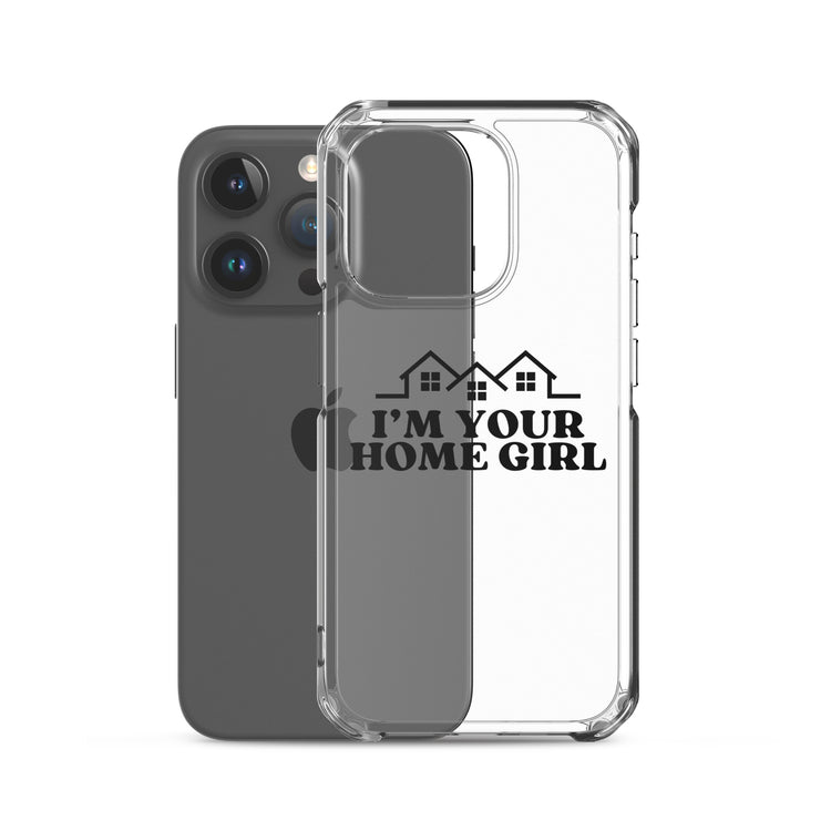 Home Girl Clear Case for iPhone®